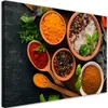 Leinwandbild Gewürze Lebensmittel für die Küche 120x80 Produktbild-Vorschau 1