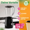 Clatronic UM 3845, Blender stołowy, 1,5 l, Funkcja pulse, Podgląd zdjęcia produktu 10