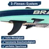 BRAST SUP Board Shark | Aufblasbares Stand up Paddle Set | Produktbild-Vorschau 9