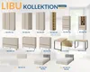 JUGENDZIMMER-SET LIBU AA 3-teilig in Sandbeige / Geölte Produktbild-Vorschau 14