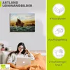 ARTland Leinwandbild Segelschiff auf See - maritime Malerei Produktbild-Vorschau 2