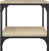 vidaXL Beistelltische 2 Stk. Sonoma Eiche 40x40x40 cm Produktbild-Vorschau 6