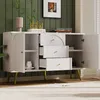okwish Sideboard 140x40x84cm mit 2 Türen, 3 Schubladen und Produktbild-Vorschau 2