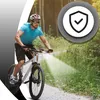 Fahrradlicht Set LED vorne und hinten mit Solarladung, Akku Produktbild-Vorschau 8