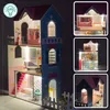 Grande maison de poupées en bois 123 cm - éclairage LED, Voir les images du produit 3