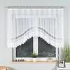 MODESTA - Fertiggardine aus Jacquard mit Schnitt unten - Produktbild-Vorschau 1