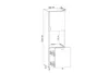 Mikrowellenumbauschrank 60 x 212 x 58 cm Küchenschrank Produktbild-Vorschau 3