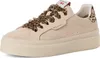 Tamaris Damen Low Sneaker Low Top 1-23708-46 Creme Produktbild-Vorschau 1