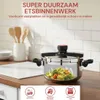 Royal Swiss® Schnellkochtopf 6L – Druckkochtopf Edelstahl – Produktbild-Vorschau 3
