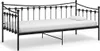 vidaXL Rozkládací pohovka Rám postele černý kov 90x200 cm Náhled obrázku produktu 1