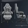 WOLTU Gaming Stuhl mit Massagefunktion, Taschenfederkissen, Produktbild-Vorschau 3