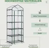 Outsunny Foliengewächshaus Mini-Gewächshaus mit 5 Regale Produktbild-Vorschau 4