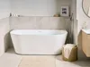 BELIANI Badewanne Weiß 170 x 79 cm Acryl-Oberfläche Produktbild-Vorschau 2