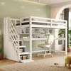 Flieks Etagenbett 90x200cm mit Treppe, Hochbett mit Produktbild-Vorschau 1