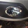 Marco para faros antiniebla, cromado, fabricado en ABS, Vista previa de la imagen del producto 3