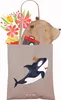 Mr. & Mrs. Panda Shopping Tasche Orca Zylinder - Braun Produktbild-Vorschau 3