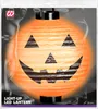 Halloween Deko Laterne "Kürbis" LED 20 cm | Orange Produktbild-Vorschau 4