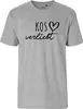 Huuraa Herren T-Shirt Kos verliebt XXL Sport Grey Bio Produktbild-Vorschau 2