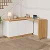 Merax Eckschreibtisch Schreibtisch mit drehbarer Produktbild-Vorschau 1