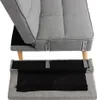 Schlafsofa HWC-K18 mit Ottomane, Couch Sofa Gästebett, Produktbild-Vorschau 14
