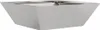 vidaXL Pot de jardin argent 50 x 50 x 15 cm acier Voir les images du produit 1