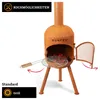BonFeu Poêles de jardin BONSOLO Corten - Ø 45 cm x H 126 cm Voir les images du produit 12