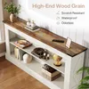 Konsolentisch 160 cm, Landhaus-Sofakonsole hinter der Produktbild-Vorschau 4