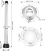 Tischbein Tischfuß Tischhalterung Tischgestell RV Wohnmobil Produktbild-Vorschau 6