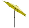 A yellow patio umbrella is shown against a white background. Produktbild-Vorschau