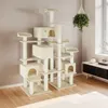 tectake® Kratzbaum Entissar 214 cm inklusive Kippschutz Produktbild-Vorschau 8