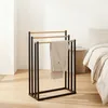 Relaxdays, soporte para toallas, dimensiones: 76 x 45 x Vista previa de la imagen del producto 3
