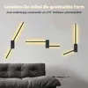 2 Stück LED Wandleuchte 70cm Dimmbar 3 Farbtemperaturen Produktbild-Vorschau 11