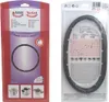 Two packages of a pressure cooker sealing ring. The left package is red and purple with product information and images of compatible pressure cookers. The right package is clear plastic showing the sealing ring inside with text and diagrams. Anteprima dell’immagine prodotto