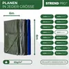 Plandeka Tarpaulin Light 6x8 m, 65 g/m, plandeka, zielona, Podgląd zdjęcia produktu 3