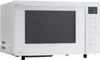 A white Panasonic microwave oven shown from a front-diagonal angle against a white background. Produktbild-Vorschau