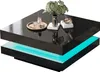 okwish Table basse carrée noire 70 x 70 x 36 cm – style Voir les images du produit 10