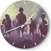 Wanduhr - Rund - Glasuhr - Charaktere Halloween Geheimnis - Produktbild-Vorschau 1