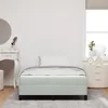 vidaXL Skříňová postel s matrací světle šedá 120 x 200 cm Náhled obrázku produktu 2