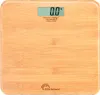 A digital scale with a bamboo finish. Produktbild-Vorschau
