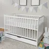 Lit bébé 60x120 cm avec matelas et tiroir Lit d'enfant à Voir les images du produit 4