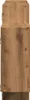 A close-up, side view of a wooden shelf. Náhľad obrázku produktu