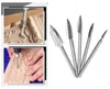 5 pièces/kit d'outils de gravure sur bois Fraise racine Voir les images du produit 6