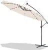 Konzolový slunečník Jopassy 300 cm s LED osvětlením, UV Náhled obrázku produktu 1