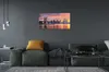 Glasbilder 120x60 Wandkunst Brücke Sonnenaufgang Produktbild-Vorschau 4