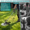 Akku Rasentrimmer 21V – 4-in-1 mit 2 Akkus 4.0Ah, Schneidet Produktbild-Vorschau 6