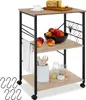 A kitchen cart with shelves and accessories. Náhled obrázku produktu