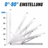 4X PV Halterung 118cm Verstärkter Solarmodul Geländer Produktbild-Vorschau 2