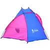Strandmuschel ENERO CAMP SUN 200x120x120 cm – Grau-Blau – Produktbild-Vorschau 9
