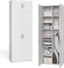 Universalschrank Vicco Ingo Weiß 80 x 182.4 cm mit Produktbild-Vorschau 7