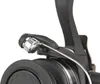 A close-up view of a fishing reel. Produktbild-Vorschau